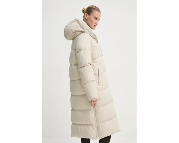 Marc O'Polo geaca de puf femei, culoarea bej, de iarna, 409087471283