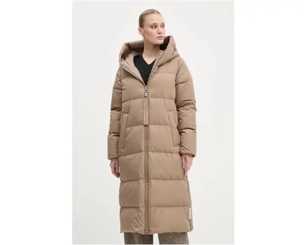 Marc O'Polo geaca de puf femei, culoarea bej, de iarna, 409087471283
