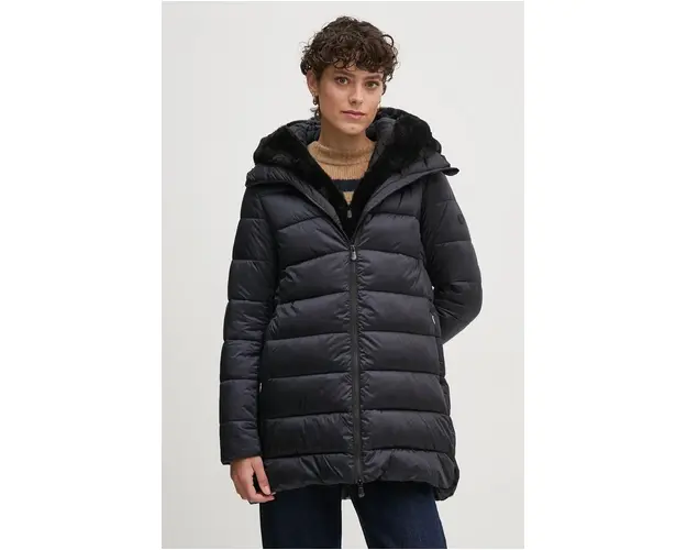 Save The Duck geaca MATILDA femei, culoarea albastru marin, de iarna, D40280W.JADE19