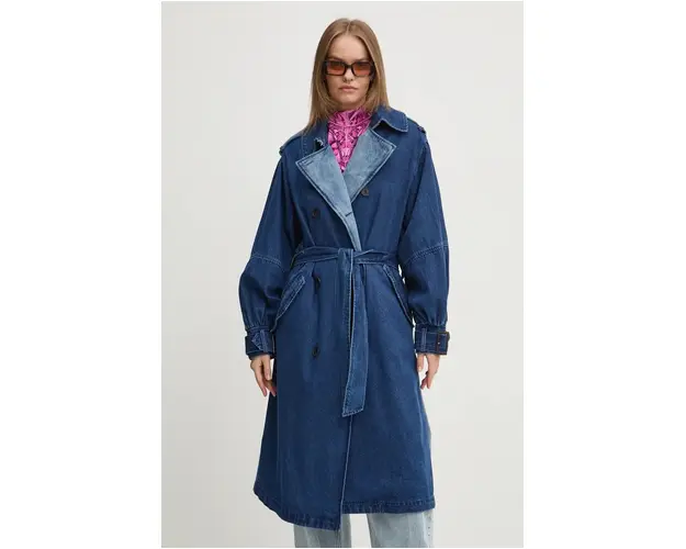 Desigual palton de bumbac BERLIN de tranzitie, 24WWED40