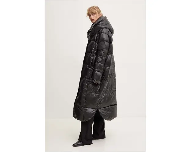 MMC STUDIO geaca de puf MILA femei, culoarea negru, de iarna, oversized