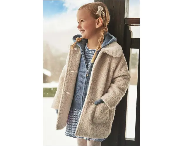 Mayoral palton copii culoarea bej, 4487