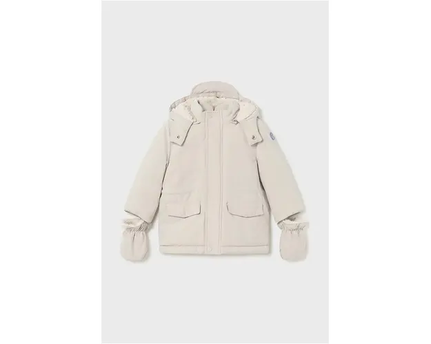 Mayoral geaca bebe culoarea bej, 2467
