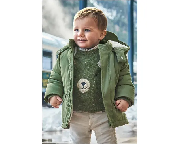 Mayoral geaca bebe culoarea verde, 2467