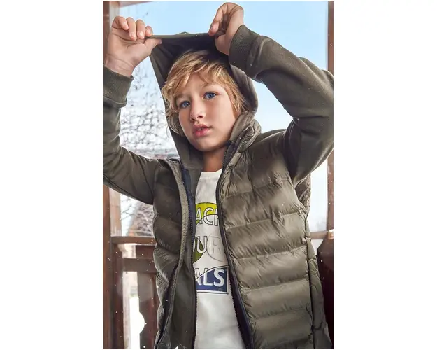 Mayoral vesta copii culoarea bej, 7396