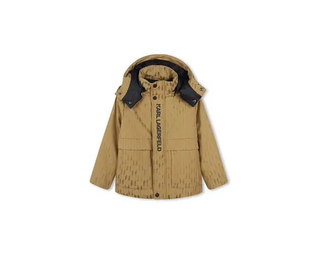 Karl Lagerfeld geaca copii culoarea bej, Z30272