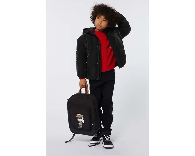 Karl Lagerfeld geaca copii culoarea negru, Z30274