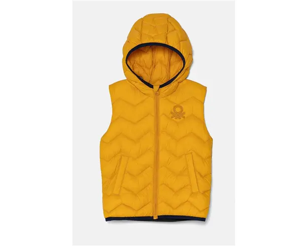 United Colors of Benetton vesta culoarea galben, 2TWDGJ00G