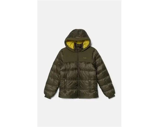 Pepe Jeans geaca copii ODONIS culoarea verde, PB401282