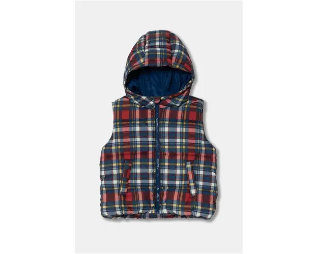 United Colors of Benetton vesta copii culoarea bordo, 2DFVGJ00I