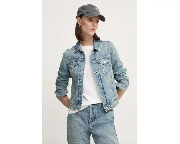 Pepe Jeans geaca jeans femei, de tranzitie, PL402430MS2