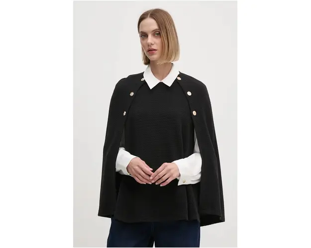 Joseph Ribkoff poncho culoarea negru, light, 243279