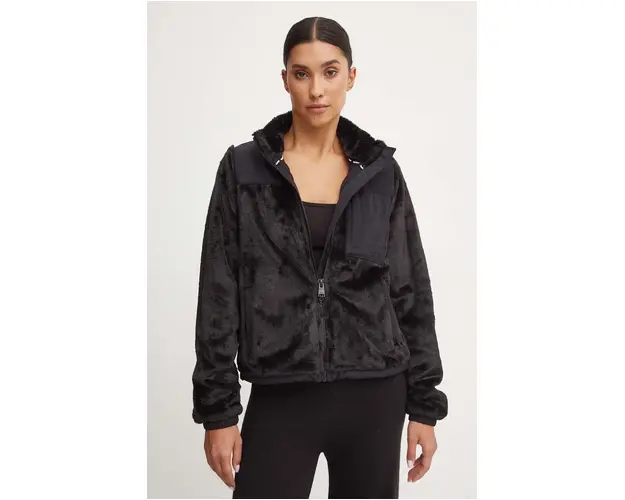 Dkny geaca femei, culoarea negru, de tranzitie, DP4J9520