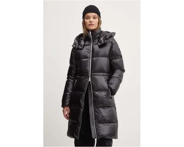 MOOSE KNUCKLES geaca de puf femei, culoarea negru, de iarna, M34LP218