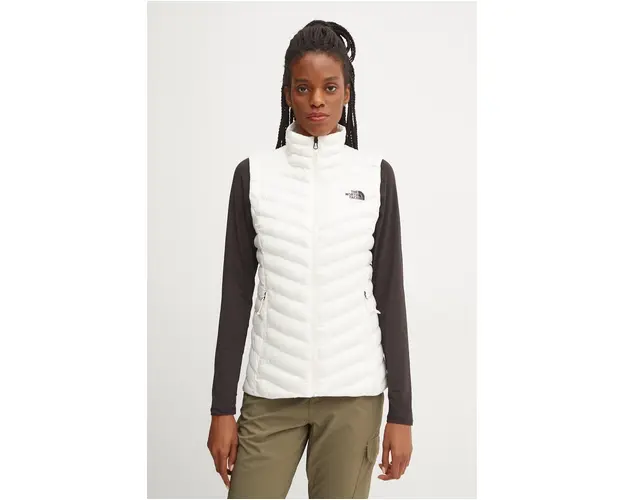The North Face vesta sport Huila culoarea bej, de tranzitie, NF0A85AIQLI1