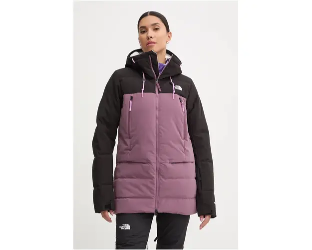 The North Face geaca de puf Pallie culoarea roz, NF0A3M178O01