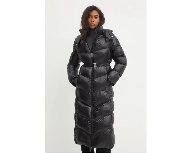 BOSS geaca femei, culoarea negru, de iarna, 50524624