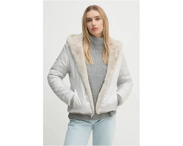 Save The Duck geaca LAILA femei, culoarea gri, de iarna, D33540W.FURY19