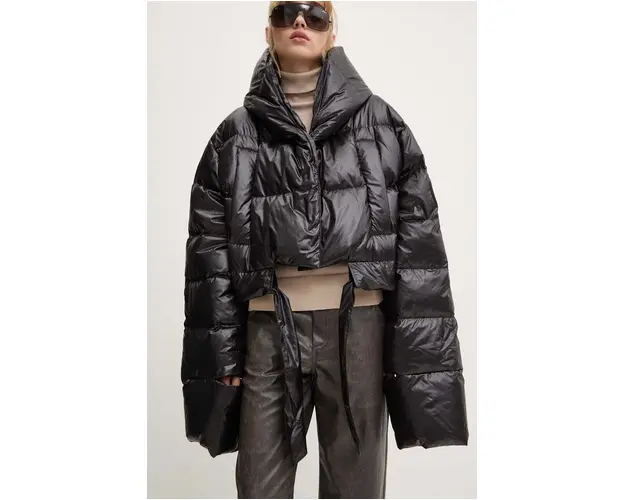 MMC STUDIO geaca de puf KAMA femei, culoarea negru, de iarna, oversized