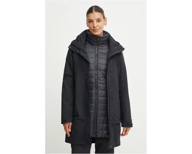 Columbia jacheta de exterior Pulaski II Interchange culoarea negru, 2113971