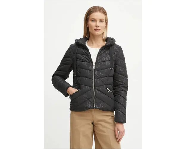 Morgan geaca GELINA femei, culoarea negru, de tranzitie, GELINA