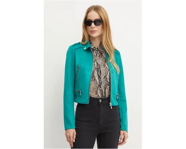 Morgan geaca ramones GSUD femei, culoarea verde, de tranzitie, GSUD