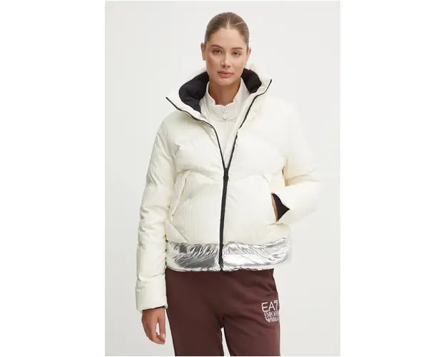 Sportalm geaca de puf femei, culoarea bej, de iarna, 1850001120