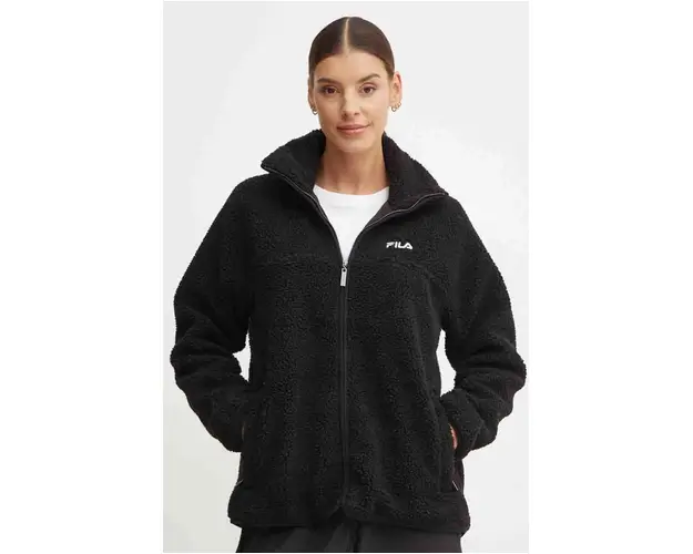 Fila geaca Oacala femei, culoarea negru, de tranzitie, FAW0795