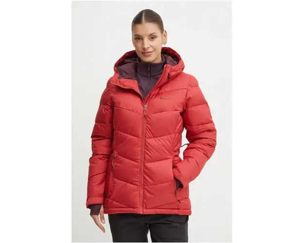 Columbia geaca de schi Abbott Peak culoarea rosu, 2105111