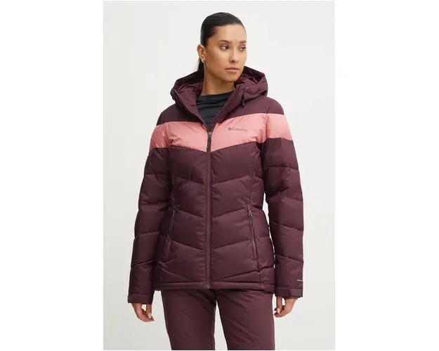 Columbia geaca de schi Abbott Peak culoarea bordo, 2105111