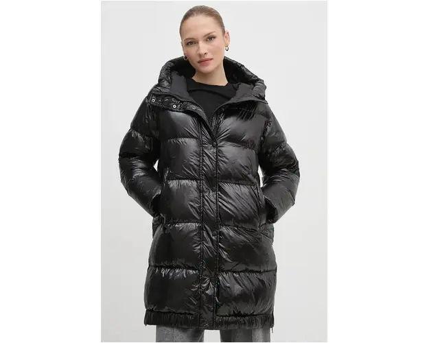 Hetrego geaca de puf SARAH femei, culoarea negru, de iarna, 8N722