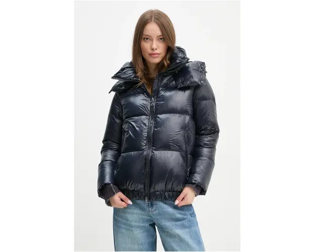 Hetrego geaca de puf ROSE femei, culoarea albastru marin, de iarna, oversize, 8N723