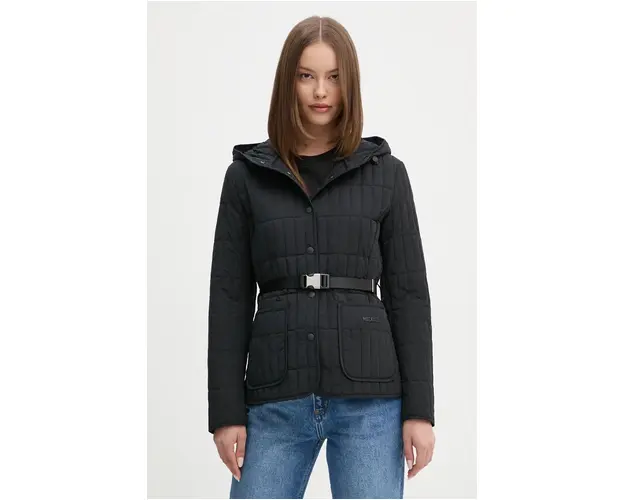 MACKAGE geaca de puf femei, culoarea negru, de tranzitie, RAJA