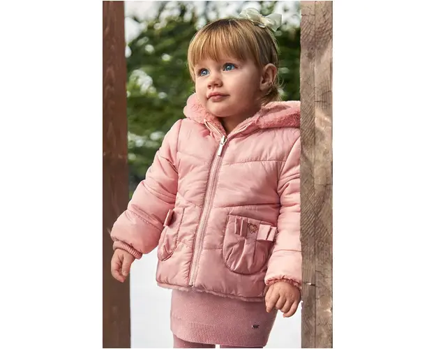 Mayoral geaca reversibila pentru copii culoarea roz, 2480