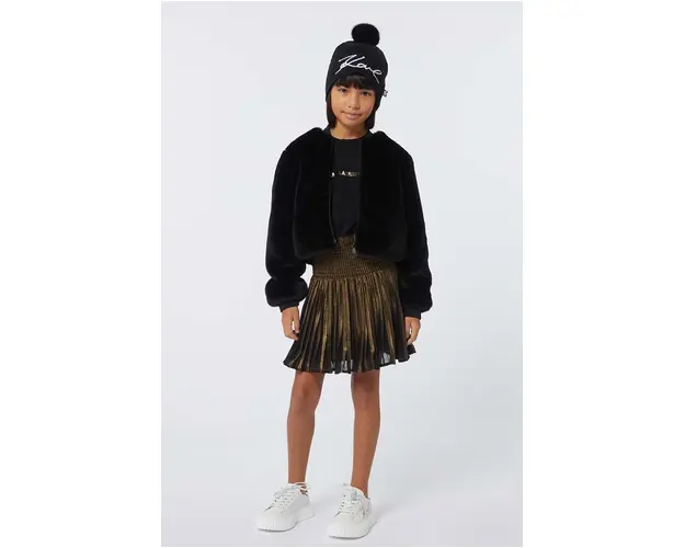 Karl Lagerfeld geaca copii culoarea negru, Z30231