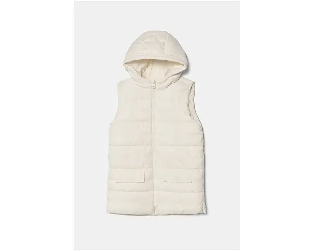 United Colors of Benetton vesta copii culoarea bej, 2WU0CJ00P