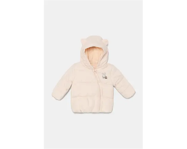 United Colors of Benetton geaca bebe culoarea roz, 2WU0AN00U