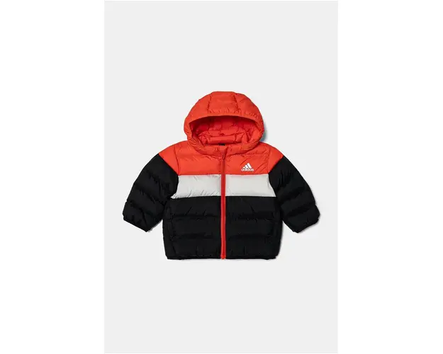 adidas geaca bebe I SDKT culoarea rosu, IX3301