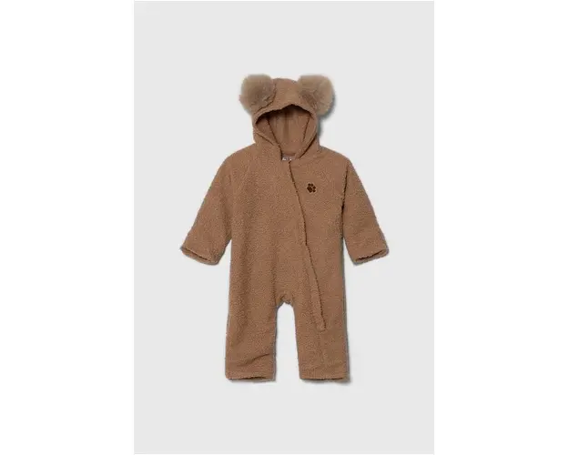 Jamiks combinezon bebe ALLAM IIA culoarea maro, JZH093