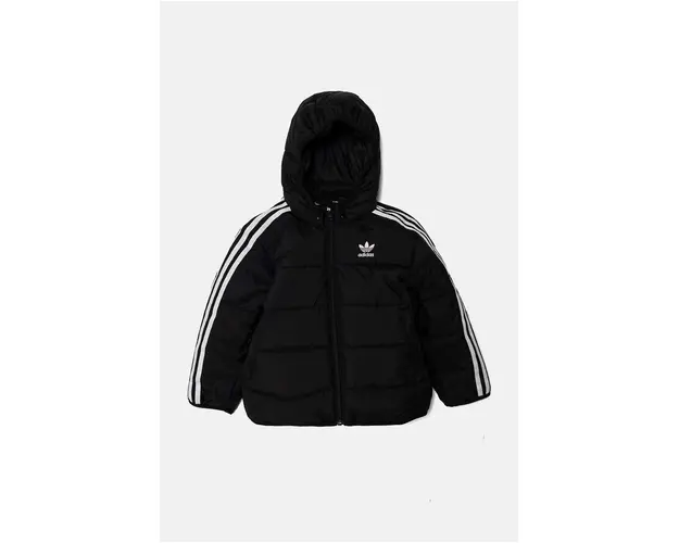 adidas Originals geaca copii PADDEDACKET culoarea negru, IY4812