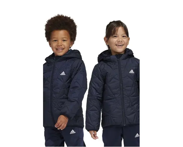 adidas geaca copii LK LT PADKT culoarea albastru marin, JF4346