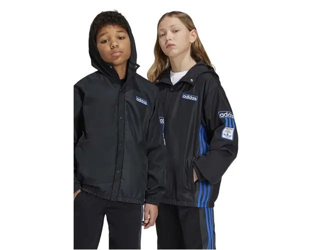 adidas Originals geaca copii WINDBREAKER culoarea negru, JG8487