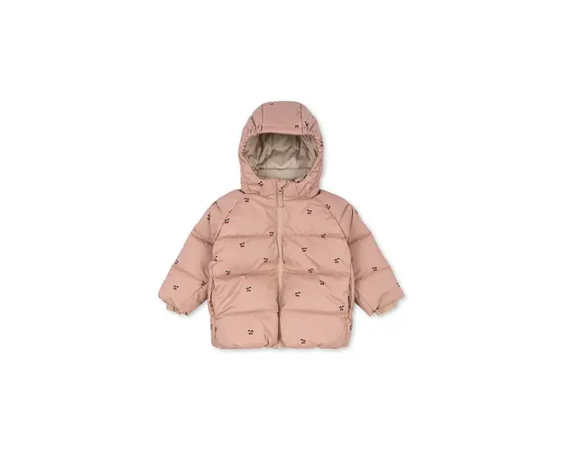 Konges Sløjd geaca copii NUKA JACKET GRS culoarea portocaliu, KS101204