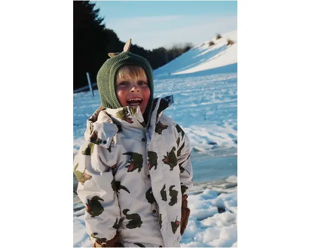 Konges Sløjd geaca copii MISMOU JACKET culoarea bej, KS101269