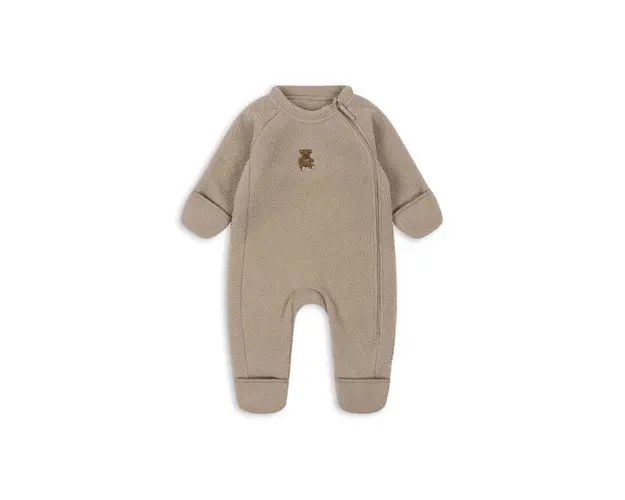 Konges Sløjd costum bebe SAFA ONESIE GRS culoarea bej, KS101294