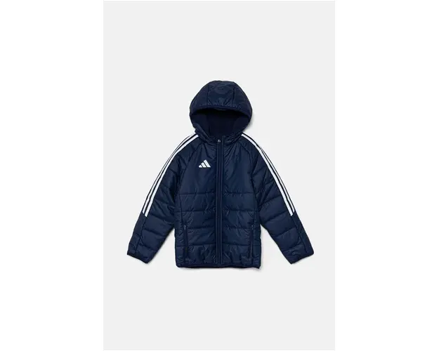 adidas Performance geaca copii TIRO24 WINTJKTY culoarea albastru marin, IR9501