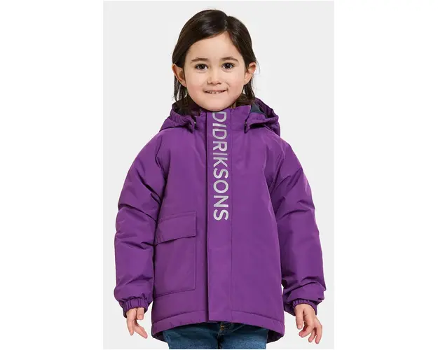 Didriksons geaca copii TALVI KIDS JKT culoarea violet, 505474