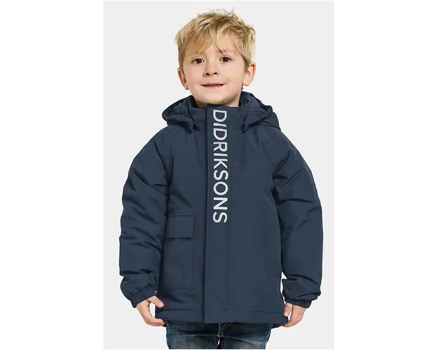 Didriksons geaca copii TALVI KIDS JKT culoarea albastru marin, 505474