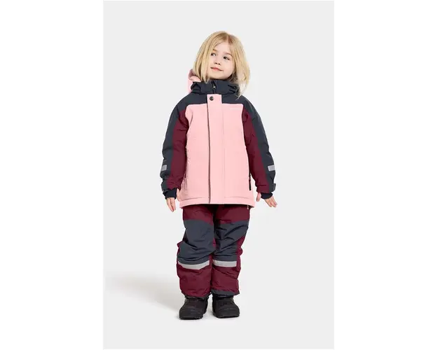 Didriksons geaca copii NEPTUN KIDS JKT culoarea roz, 505472
