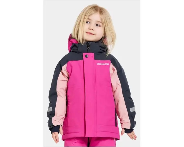 Didriksons geaca copii NEPTUN KIDS JKT culoarea roz, 505472
